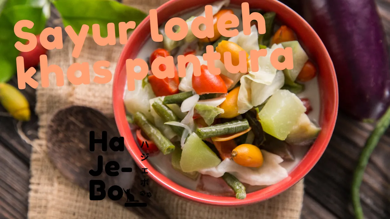 Resep dan cara membuat sayur lodeh sederhana khas pantura